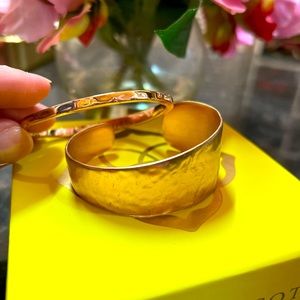 2 Retired Rose Gold Bangle And Cuff Bracelets